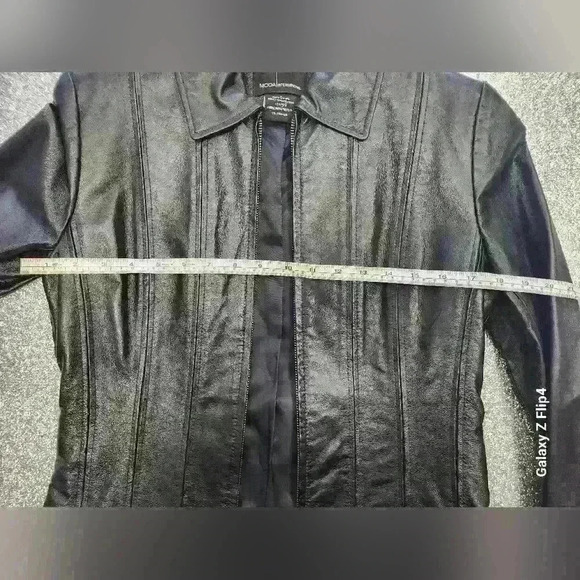 MODA leather bomber jacket - Picture 4 of 6